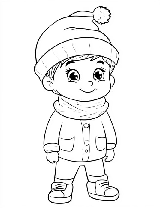 300 Christmas Coloring Pages for Kids-Robs Books