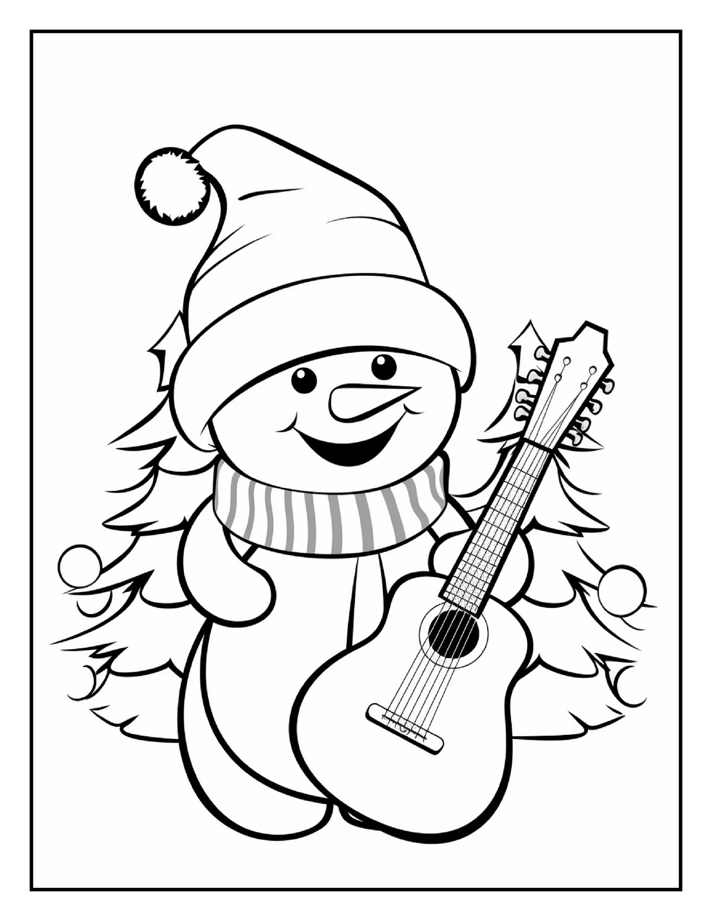 150 Christmas Coloring Pages For Kids 8-Robs Books
