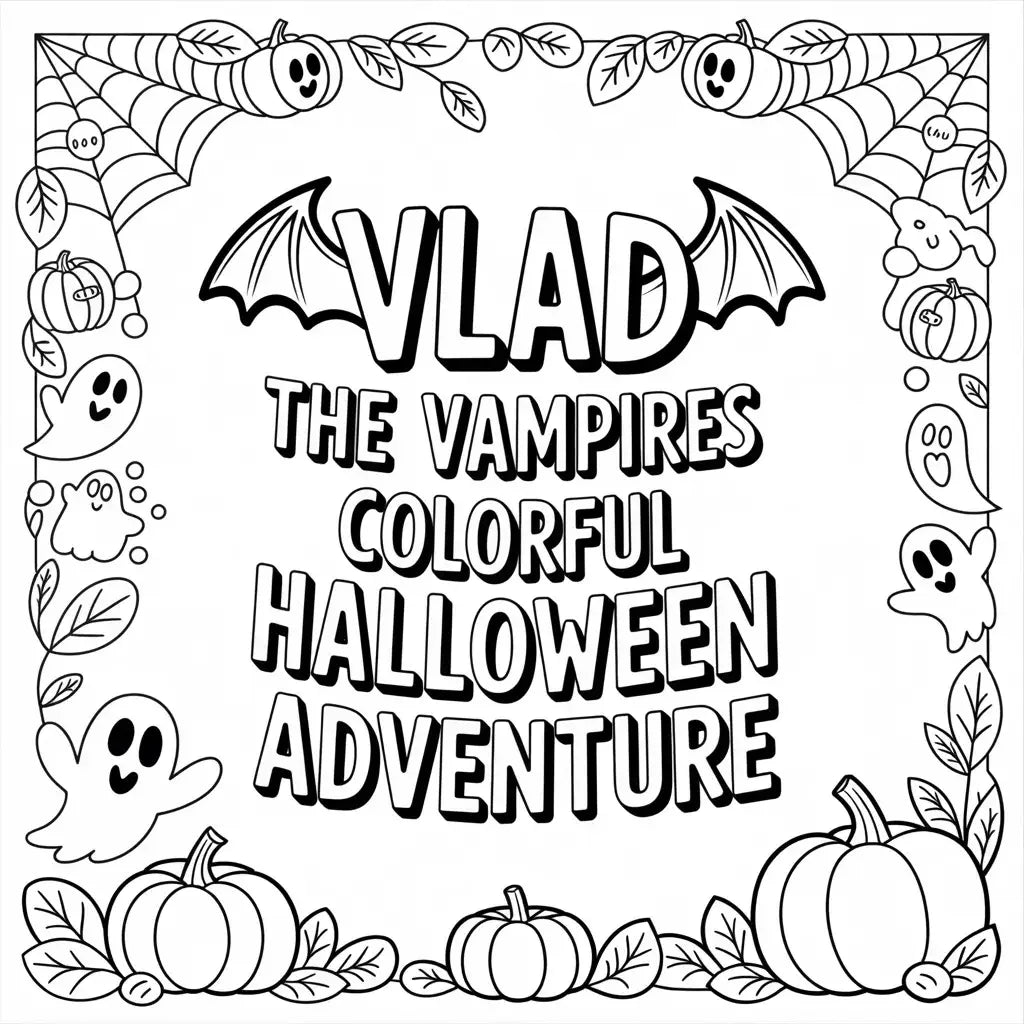 Vlad the Vampire's Colorful Halloween Adventure-Robs Books