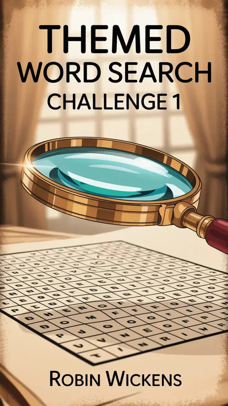 Word Search Challenge: Volume 1 – 50 Fun Puzzles to Sharpen Your Mind (PDF)-Robs Books