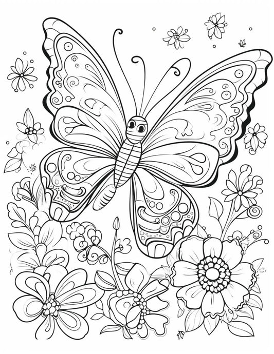 50 Butterfly Pages-Robs Books