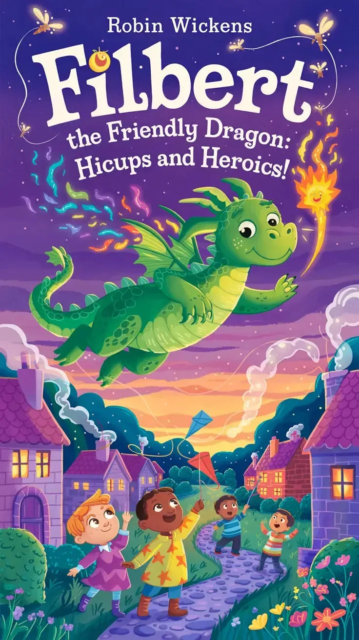 Filbert the Friendly Dragon: Hiccups and Heroics!-Robs Books