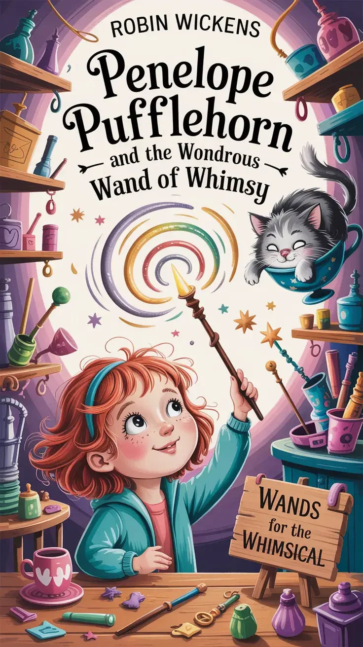 Penelope Pufflehorn and the Wondrous Wand of Whimsy-Robs Books