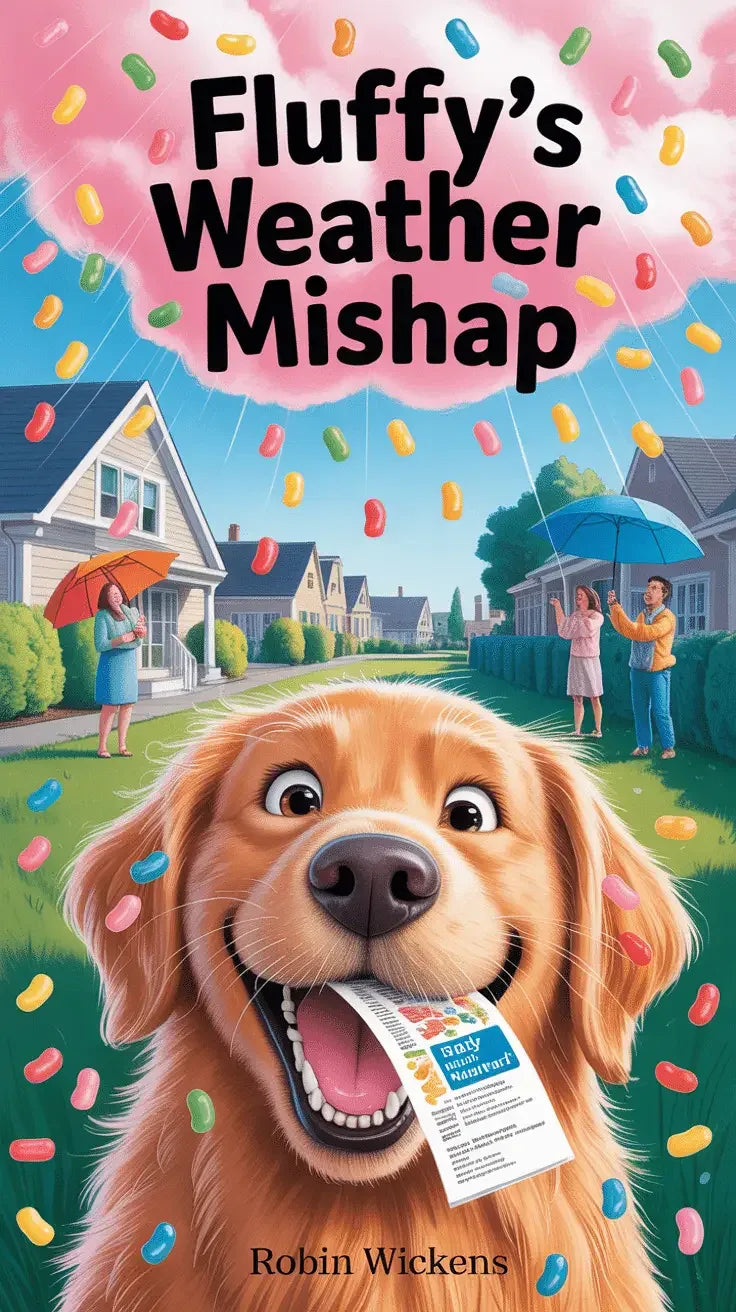 Fluffy's Weather Mishap - The Dog Who Ate the Forecast-Robs Books