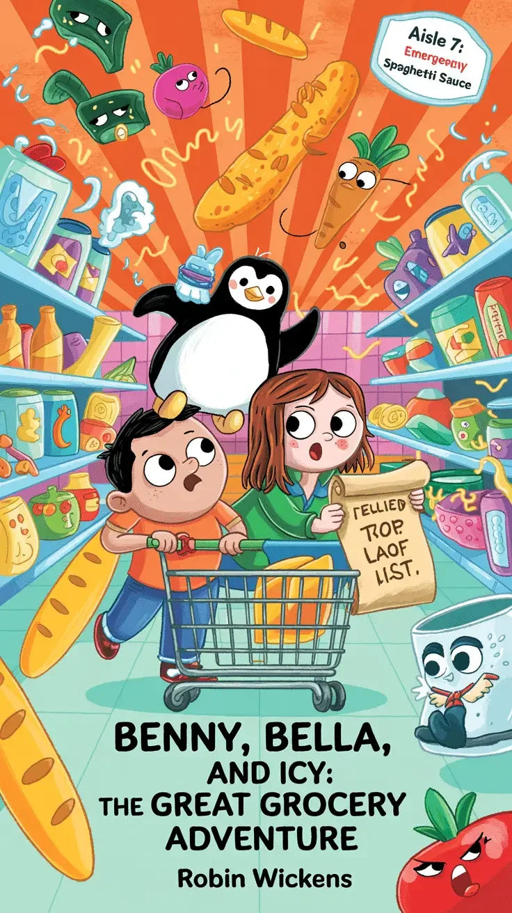 Benny, Bella, and Icy: The Great Grocery Adventure-Robs Books