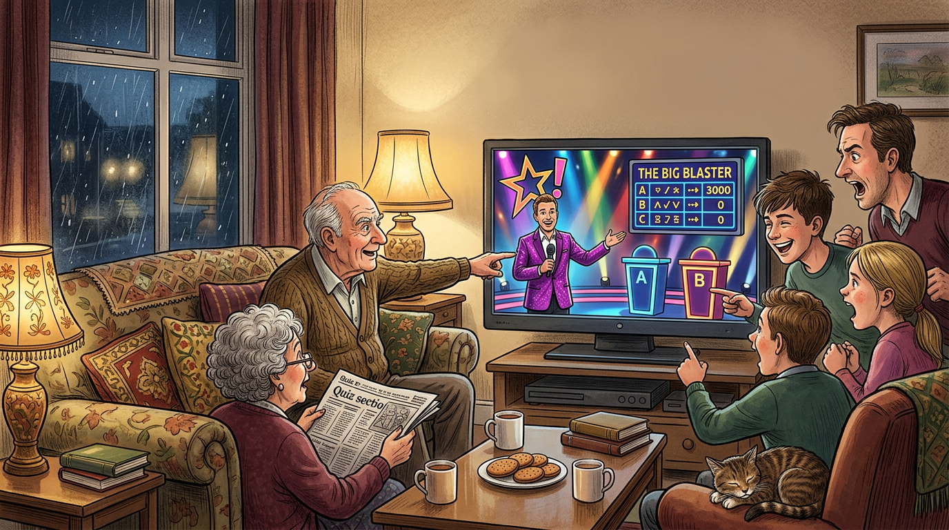 Why are Brits so obsessed with TV game shows? - Robs Books