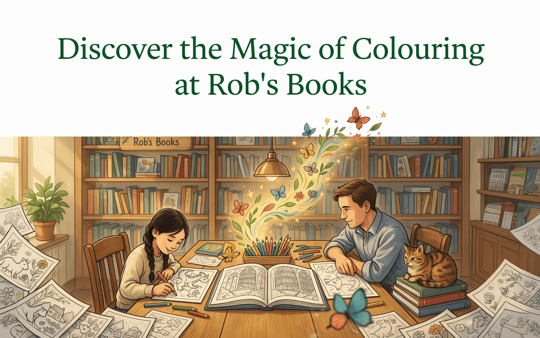 Colouring at Robs Books - Robs Books