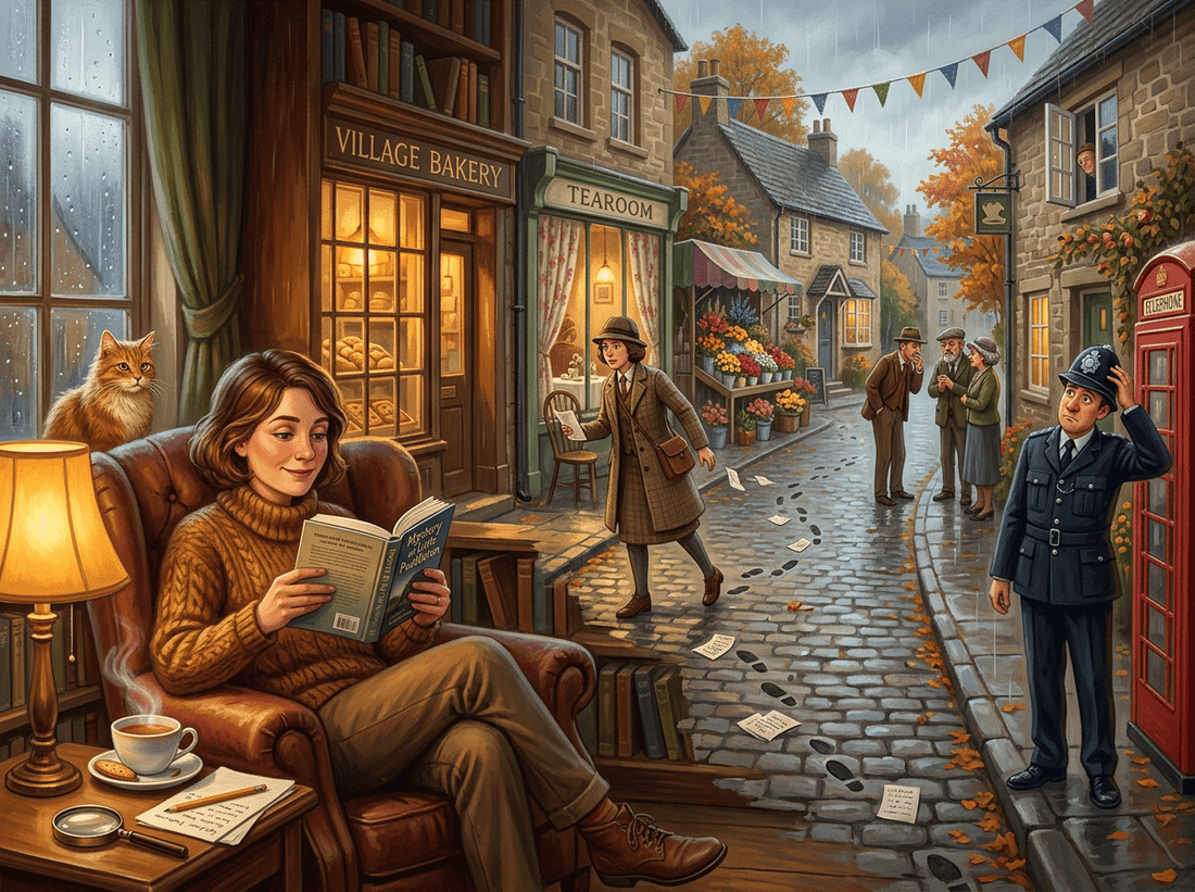 Cosy Mystery Books for Beginners: Why the Amateur Sleuth Novel Is the Most Underrated Gateway into Reading for Pleasure - Robs Books