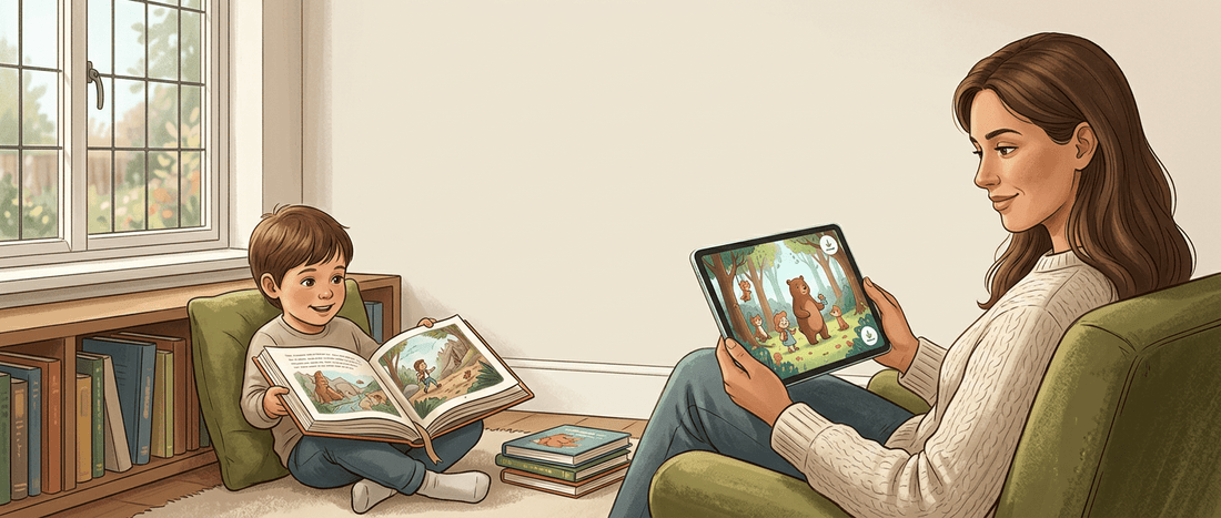 Downloadable Children's Books vs. Physical Books: An Honest Comparison for Parents Who Want What's Best - Robs Books