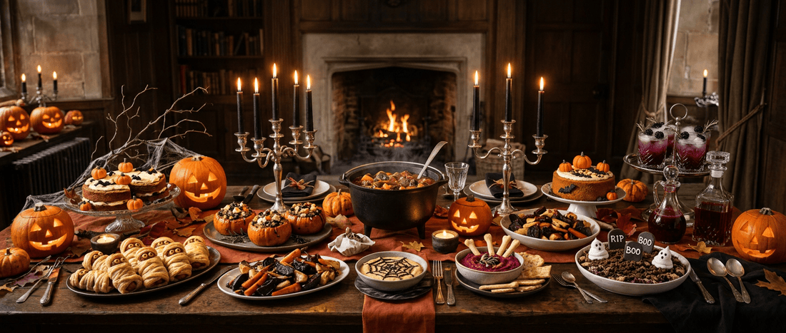 Halloween Feasts: A Deliciously Dark Guide to Spooky-Season Entertaining at Halloween. - Robs Books