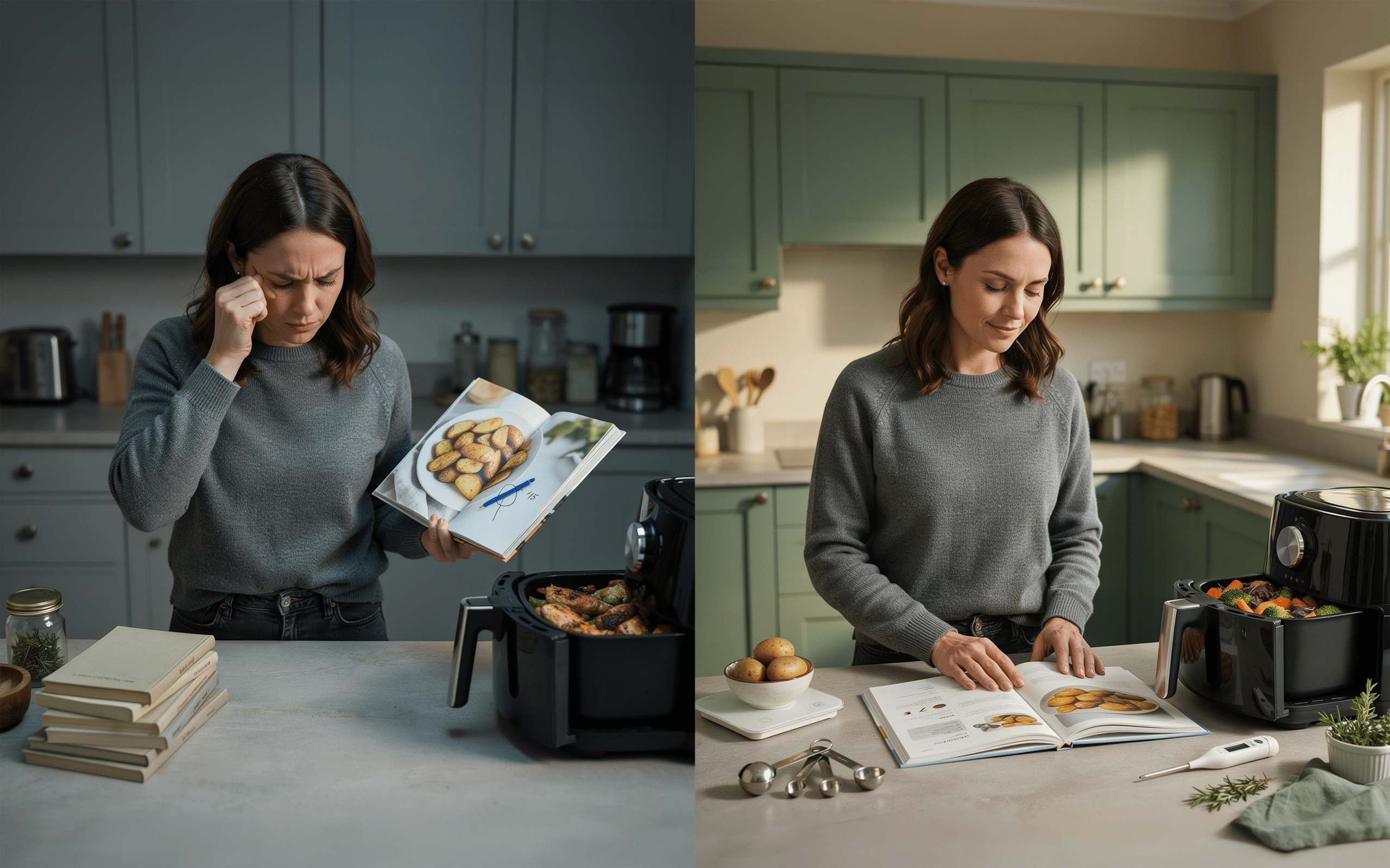 The Air Fryer Cookbook Problem Nobody Talks About (And How to Fix It Before You Buy) - Robs Books