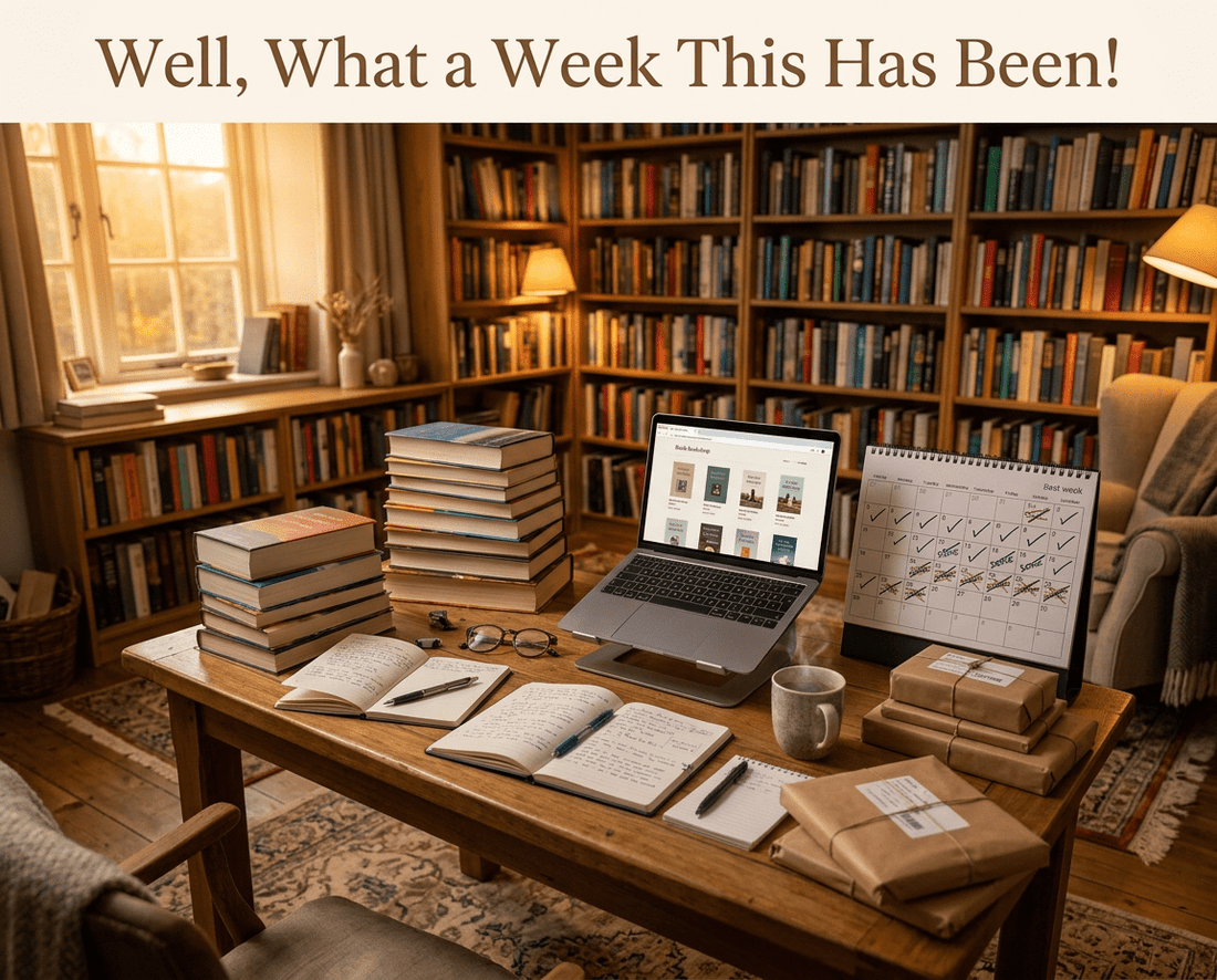 Well, what a week this has been! - Robs Books
