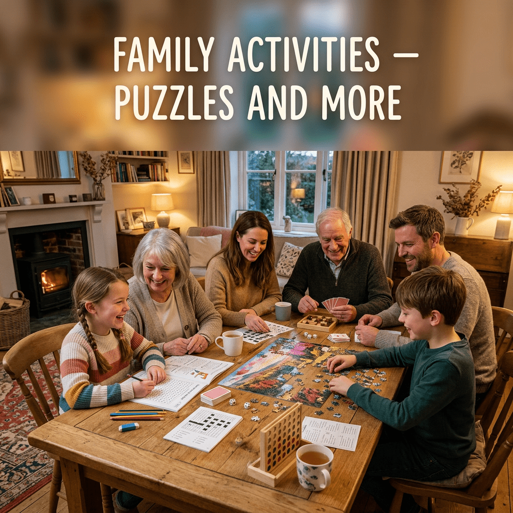 Family activities - Puzzles and Such - Robs Books