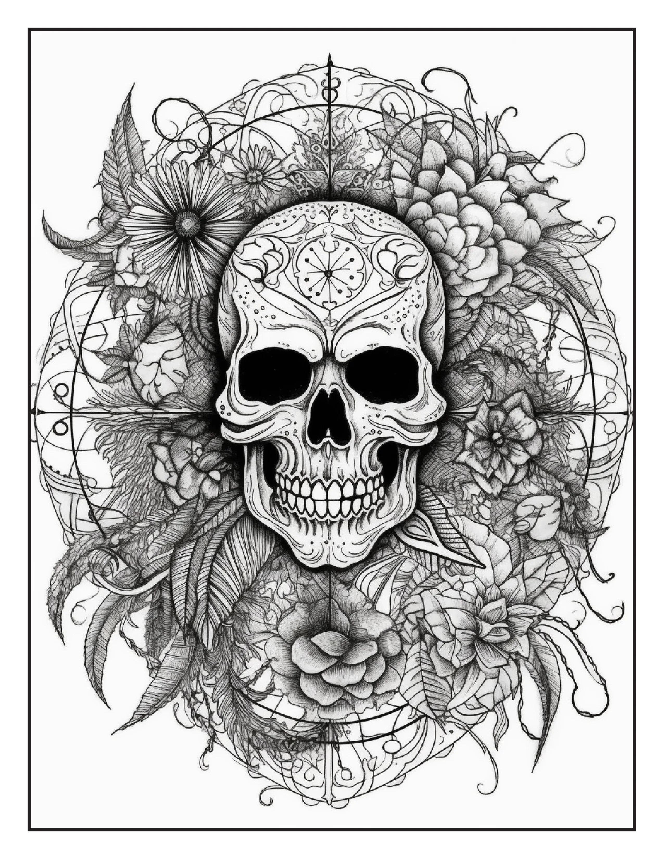 120 Halloween Mandala Coloring Pages - Robs Books
