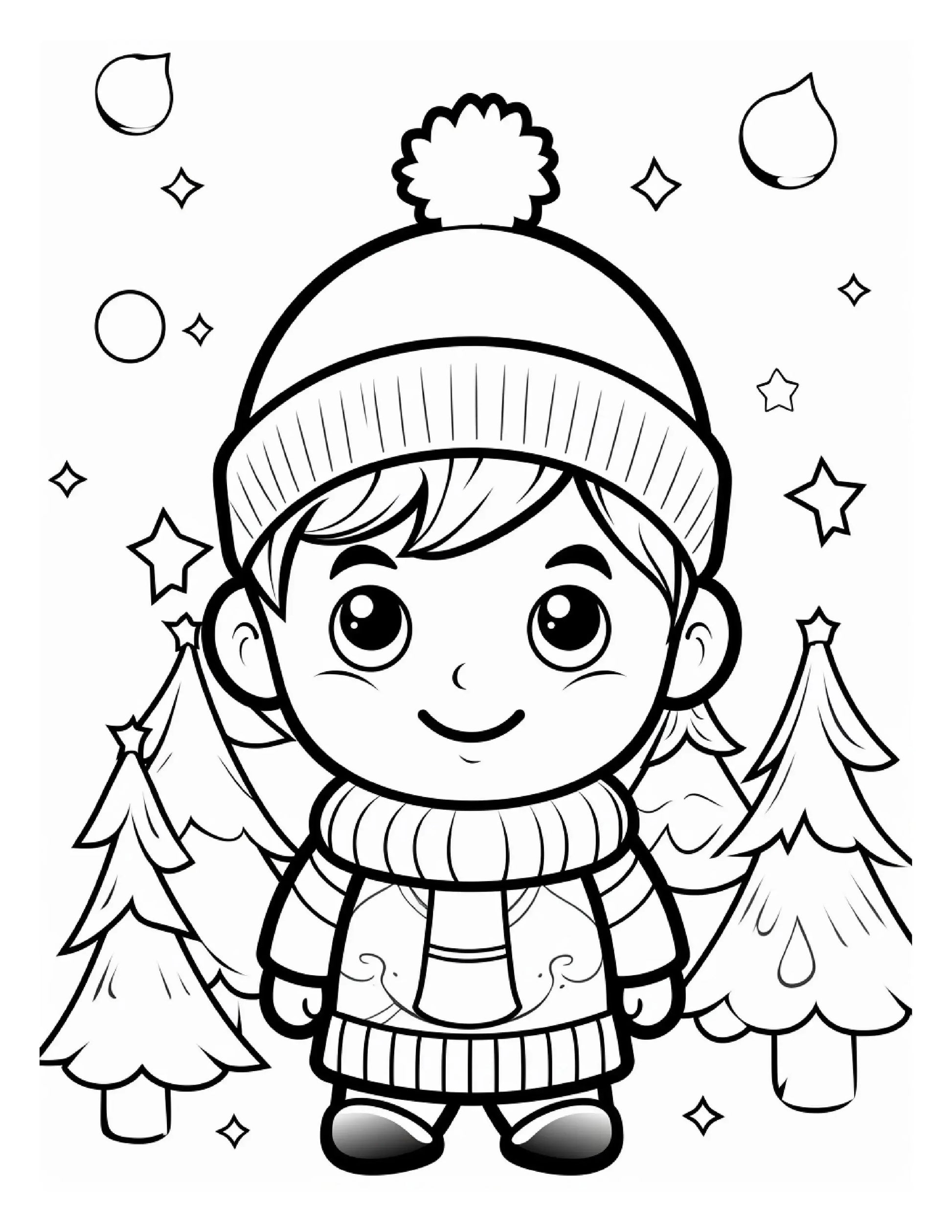 120 Christmas Coloring Pages-Robs Books