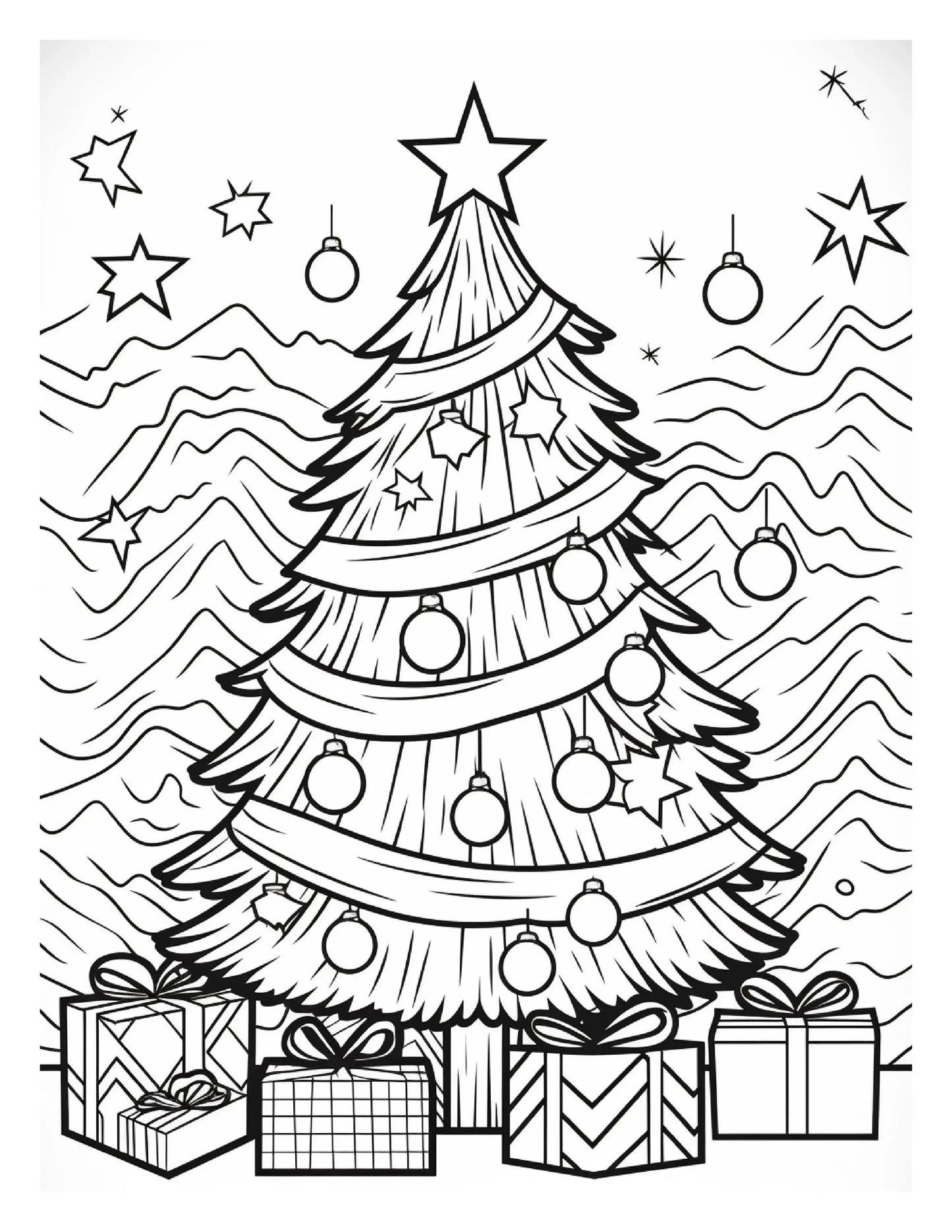 120 Christmas Coloring Pages-Robs Books