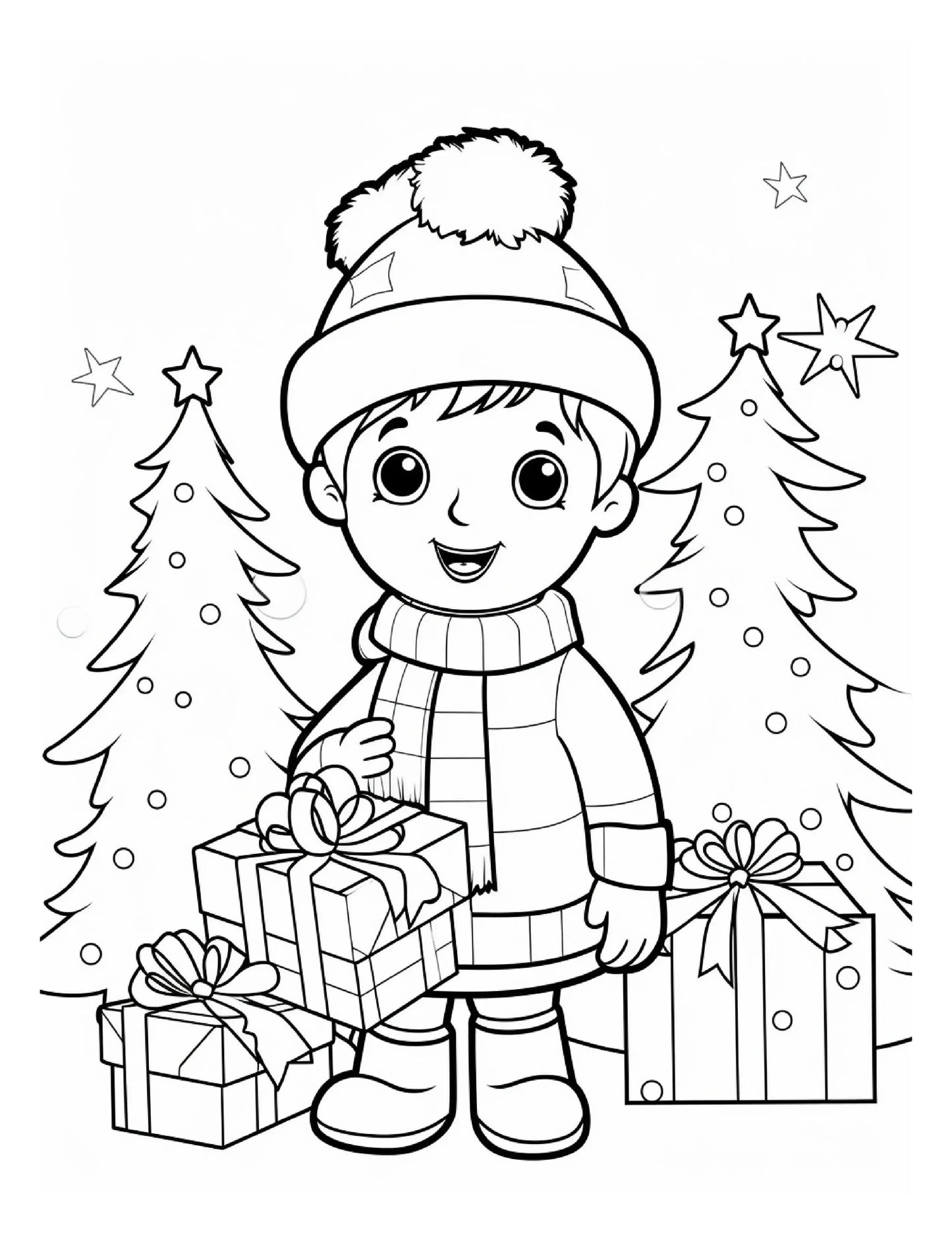 120 Christmas Coloring Pages-Robs Books