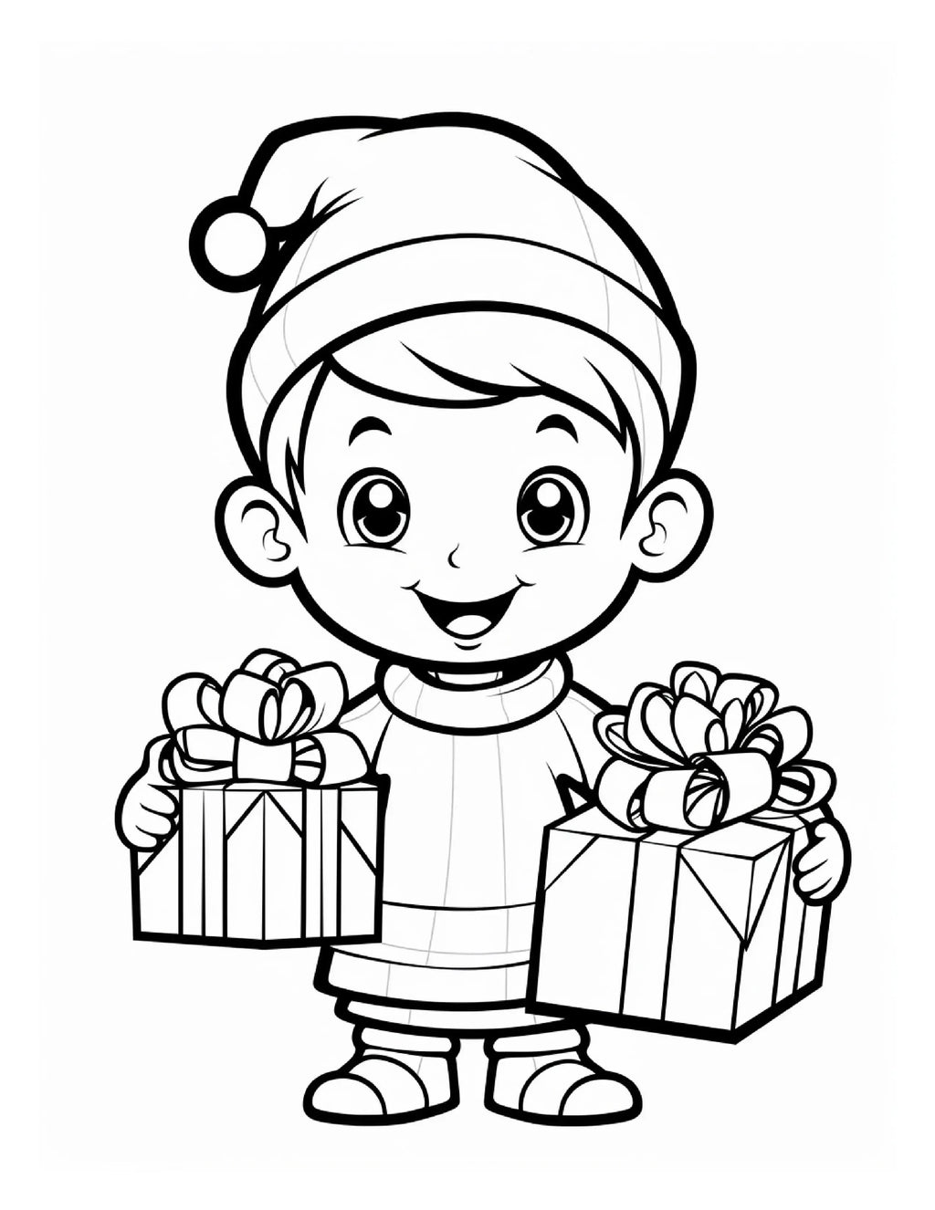 120 Christmas Coloring Pages - Robs Books