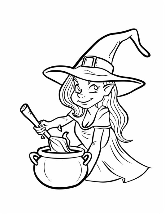 160 Horror Halloween Coloring Pages-Robs Books