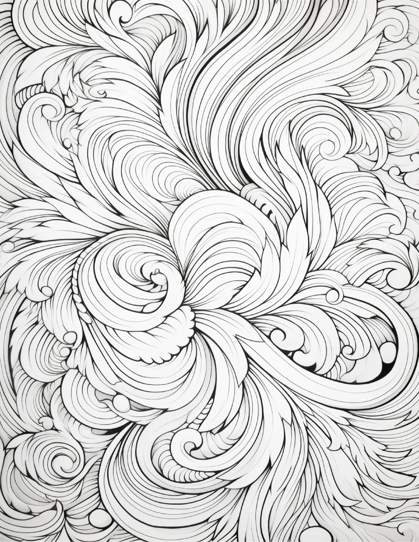 100 Zentangle Pattern Coloring Pages for Adults-Robs Books