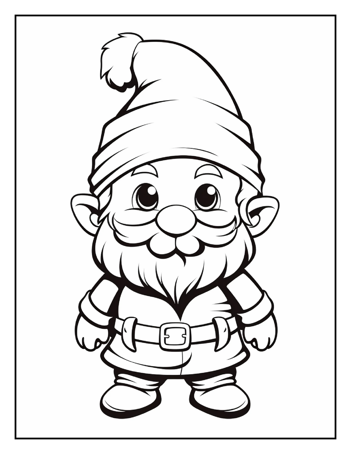 150 Christmas Coloring Pages For Kids 8-Robs Books