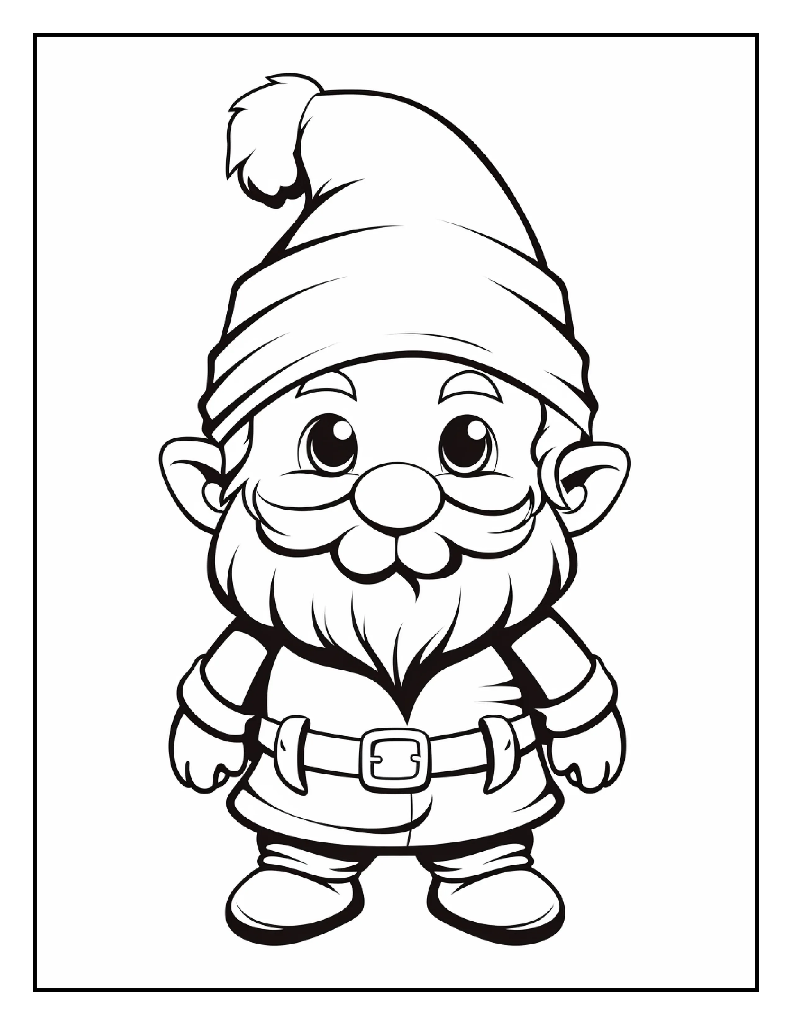 150 Christmas Coloring Pages For Kids 8 - Robs Books