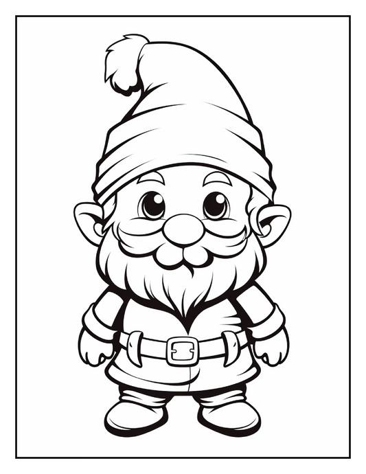 150 Christmas Coloring Pages For Kids 8-Robs Books