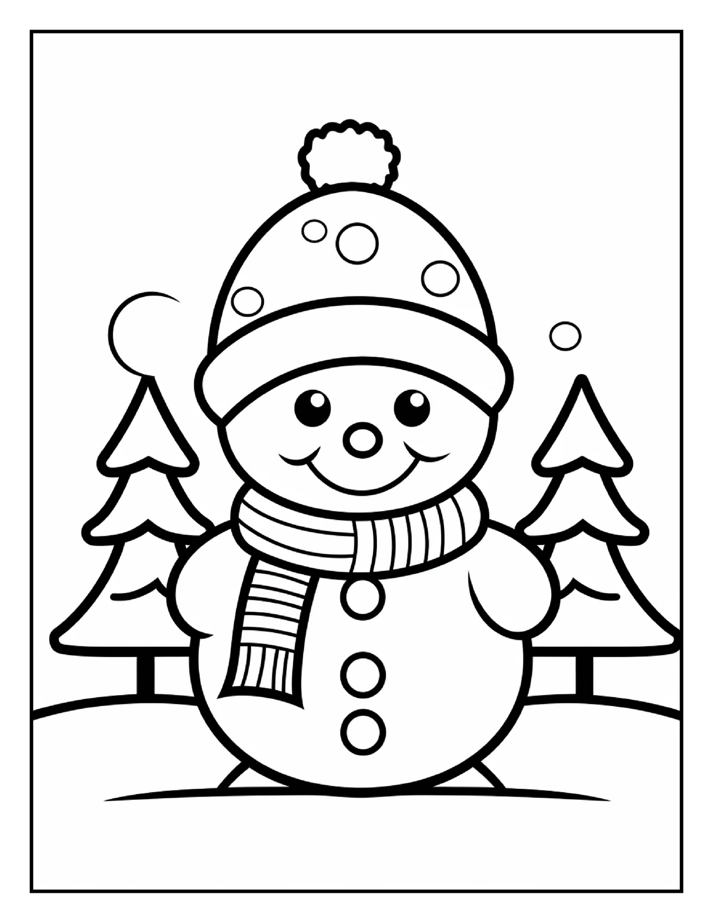 150 Christmas Coloring Pages For Kids 8-Robs Books
