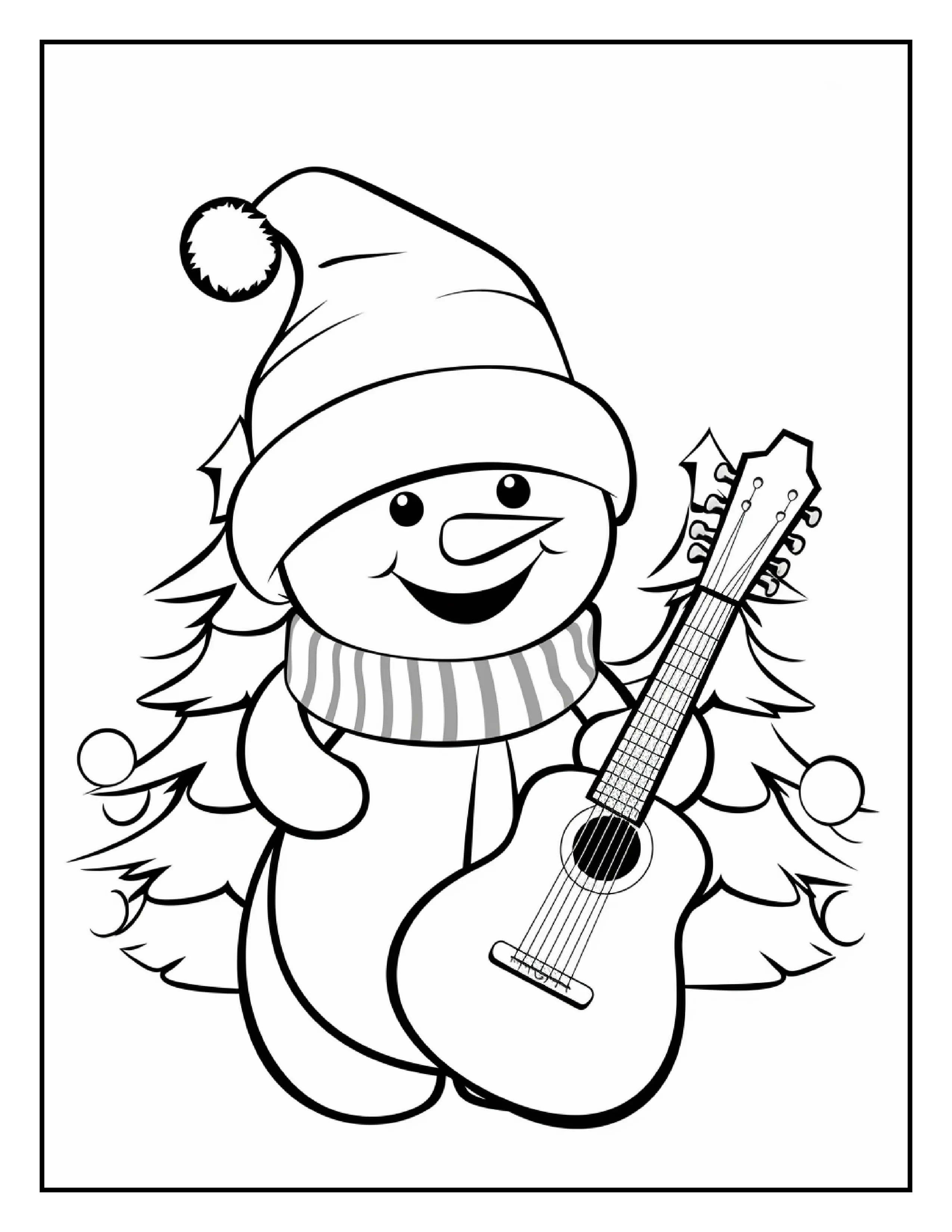 150 Christmas Coloring Pages For Kids 8 - Robs Books