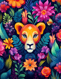 200 Floral Safari Animal Coloring Pages for Adults - Robs Books