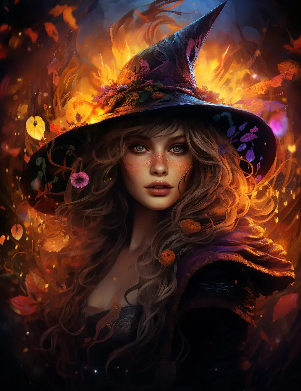 100 Witch Coloring Pages 2-Robs Books