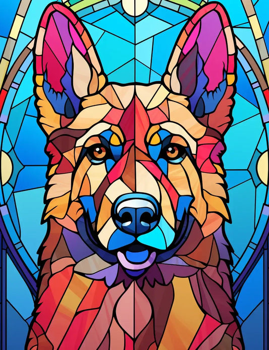 100-Animals Stained Glass Coloring 20-2-Robs Books