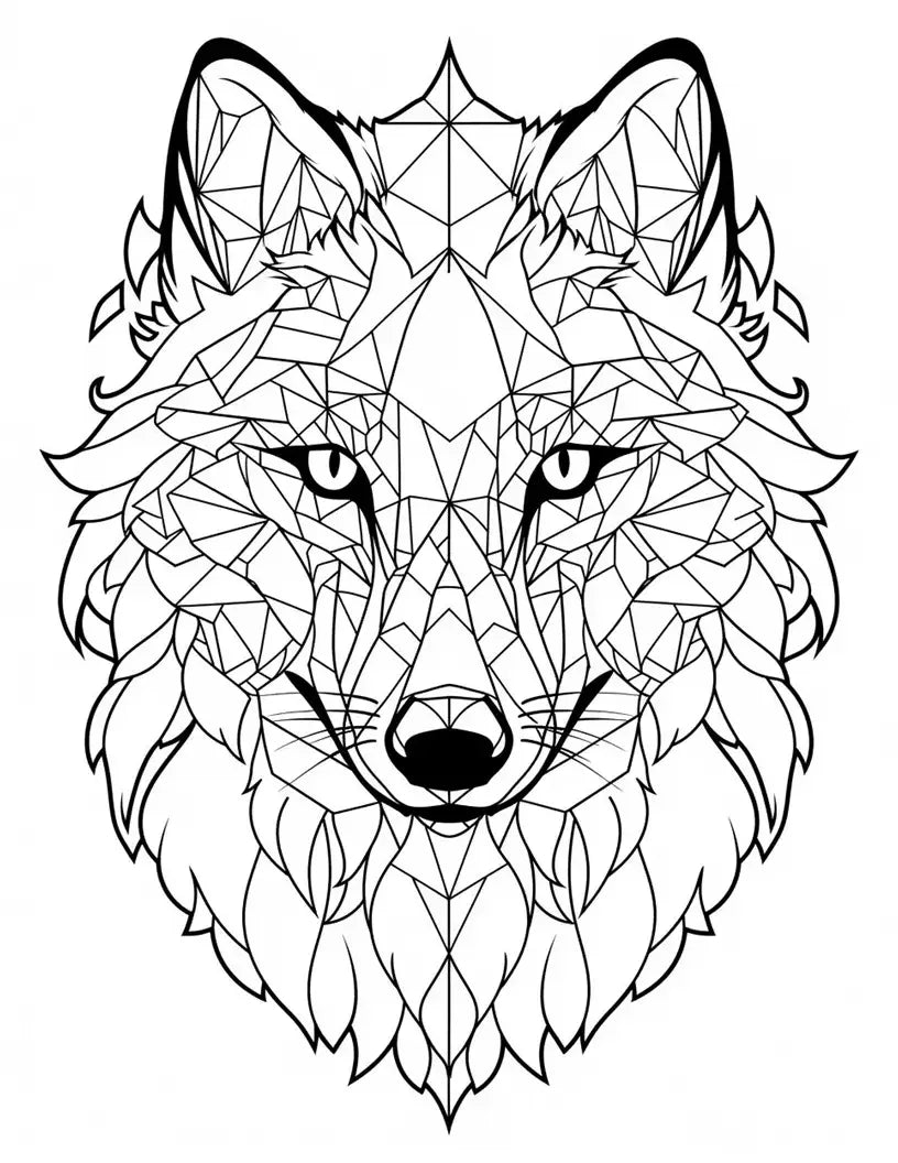 100 Animals Stained Glass Coloring Pages 2-Robs Books