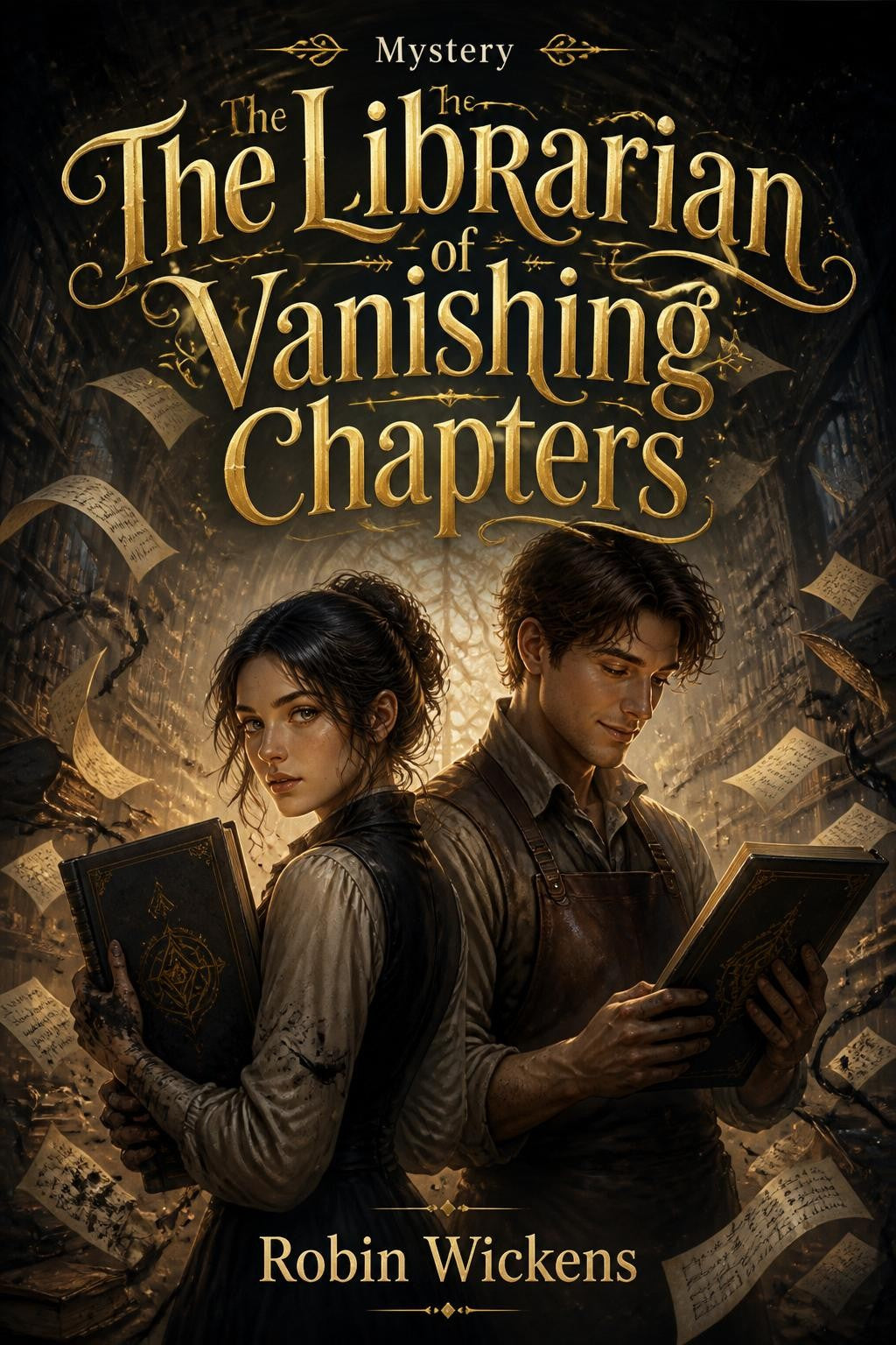 The Librarian of Vanishing Chapters  - Murder Mystery in Bellweather Vale - Robs Books