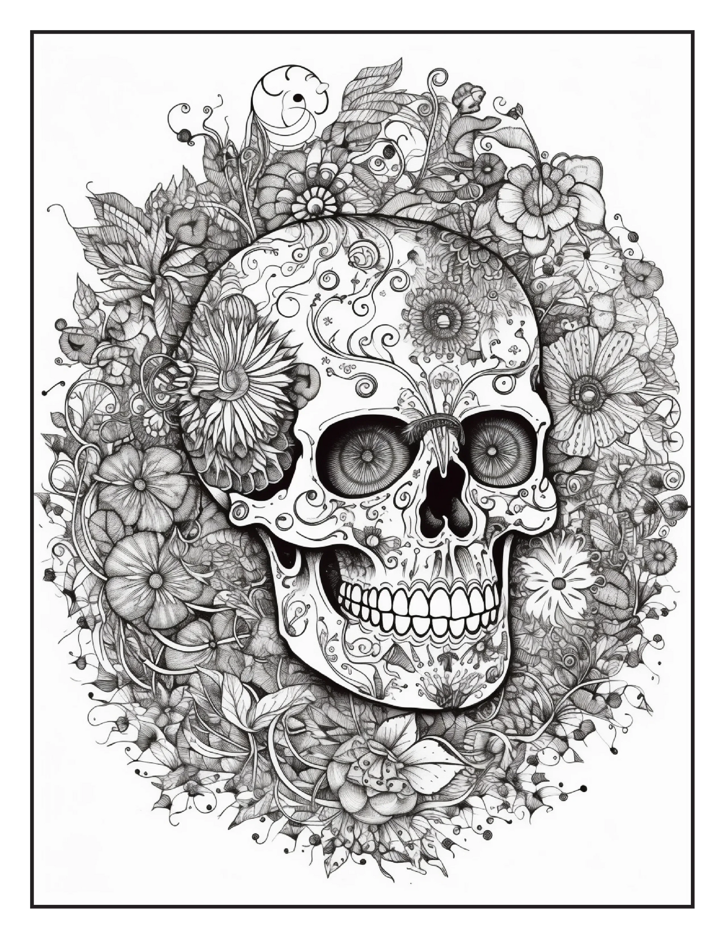 120 Halloween Mandala Coloring Pages-Robs Books
