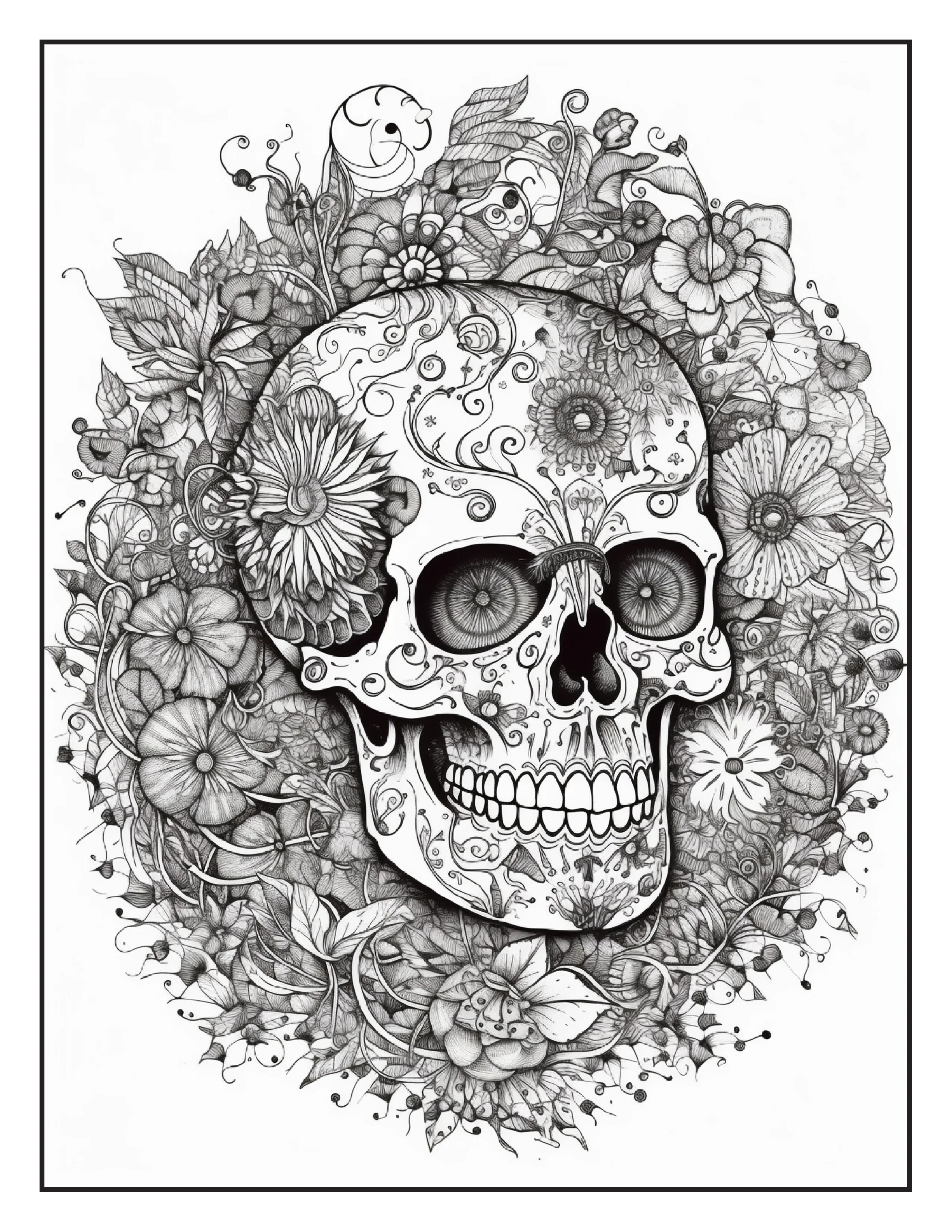 120 Halloween Mandala Coloring Pages - Robs Books