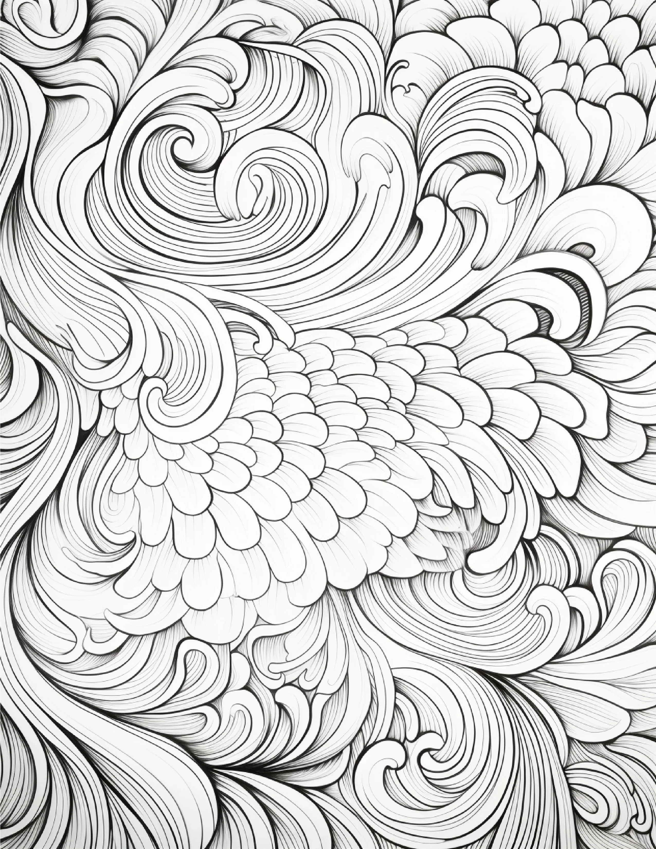 100 Zentangle Pattern Coloring Pages for Adults - Robs Books