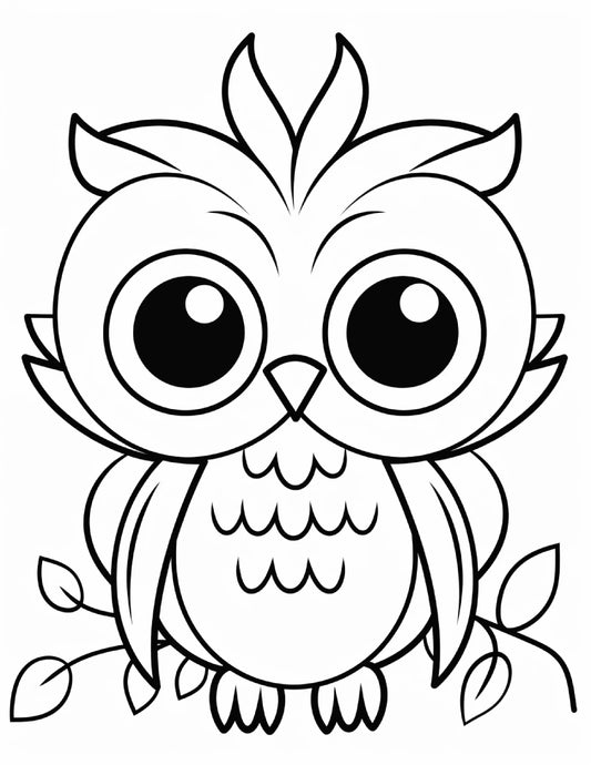 290 Bold and Easy Coloring Pages For Kids-Robs Books