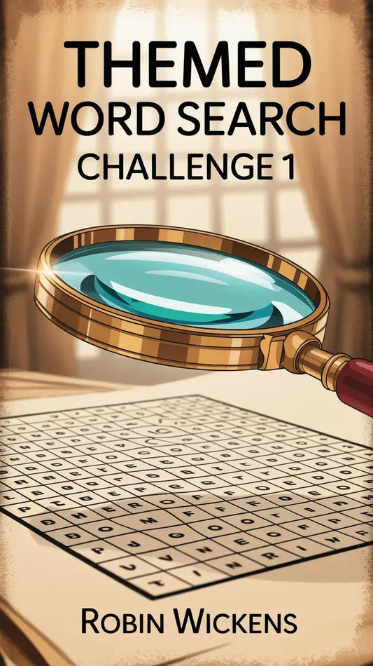 Word Search Challenge: Volume 1 – 50 Fun Puzzles to Sharpen Your Mind (PDF)-Robs Books