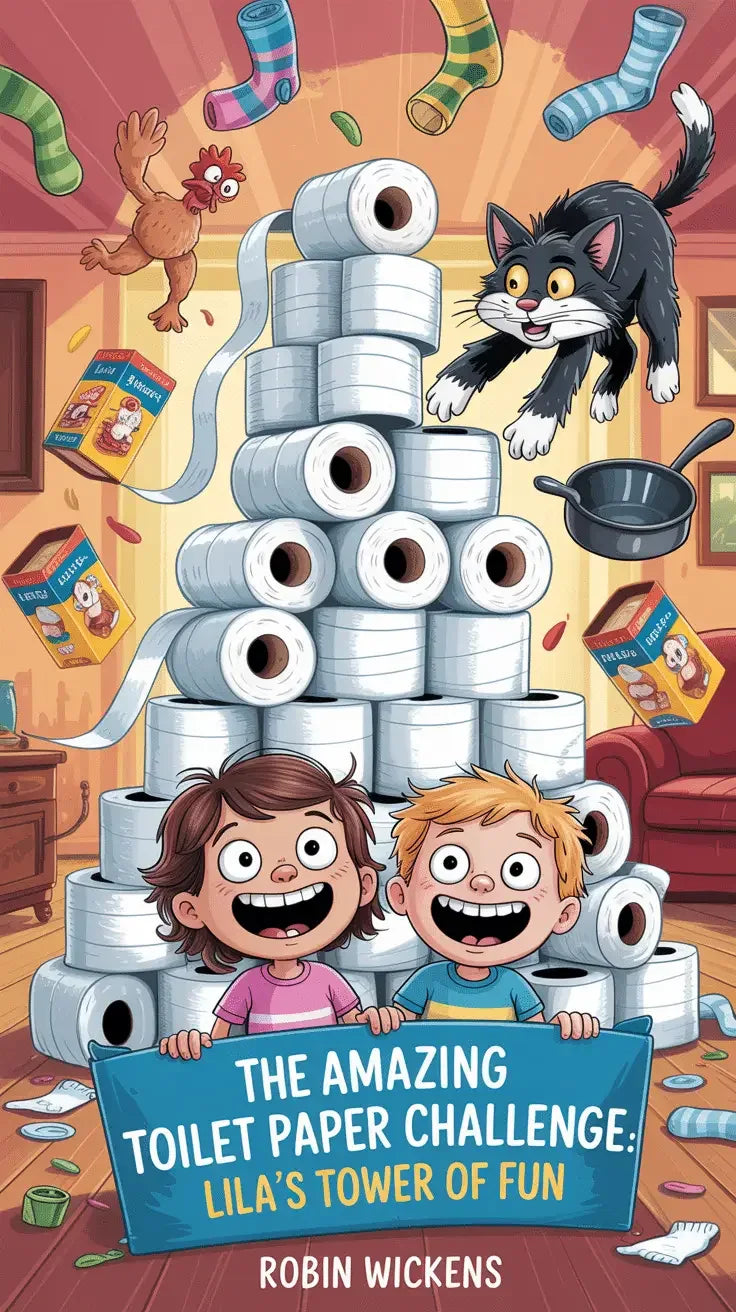 The Amazing Toilet Paper Tower Challenge-Robs Books