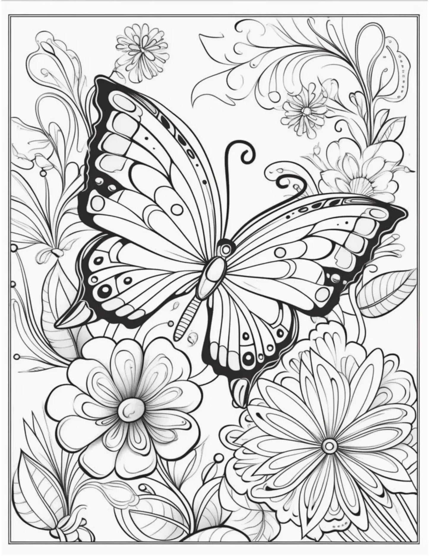 50 Butterfly Pages-Robs Books