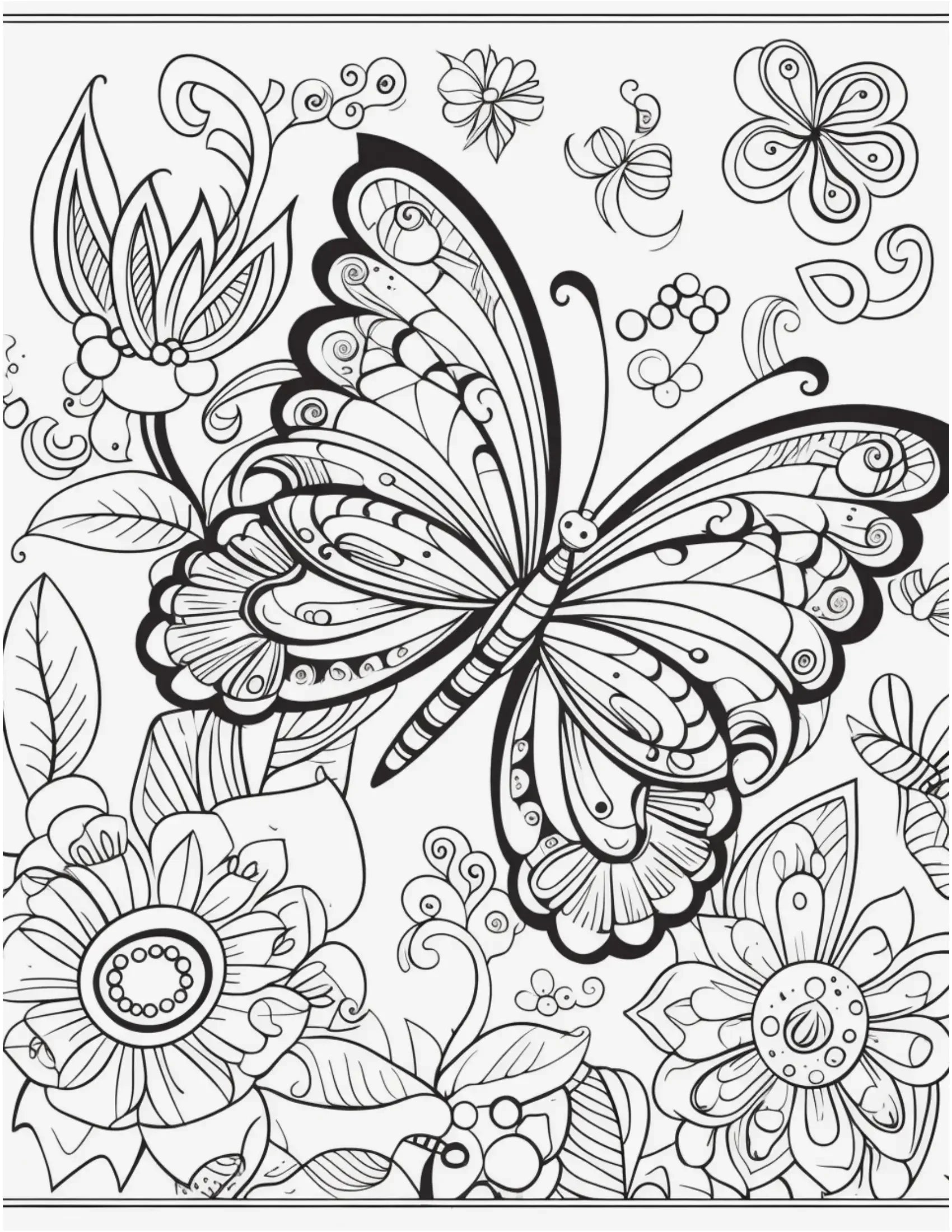 50 Butterfly Pages-Robs Books
