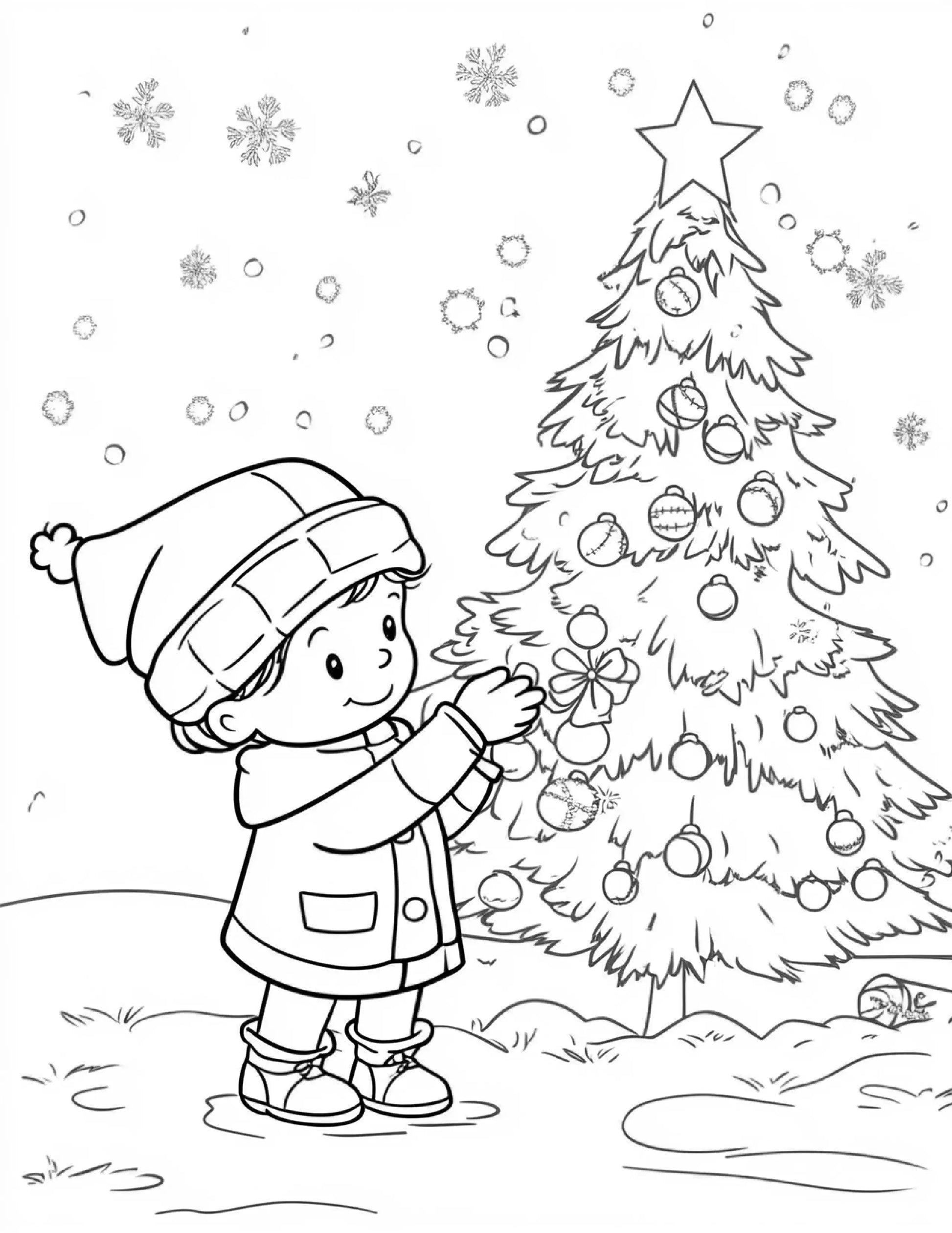 300 Christmas Coloring Pages for Kids-Robs Books