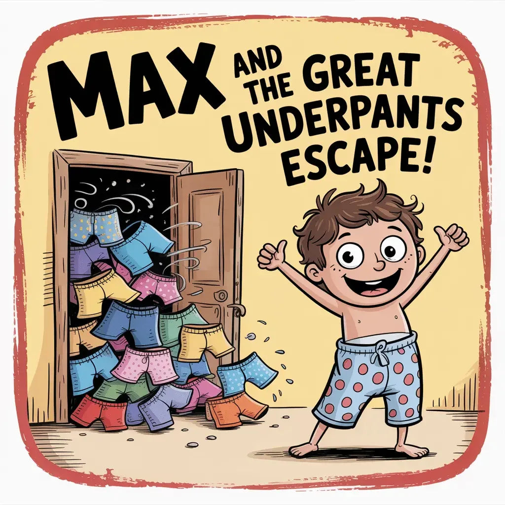 Max and the Great Underpants Escape-Robs Books