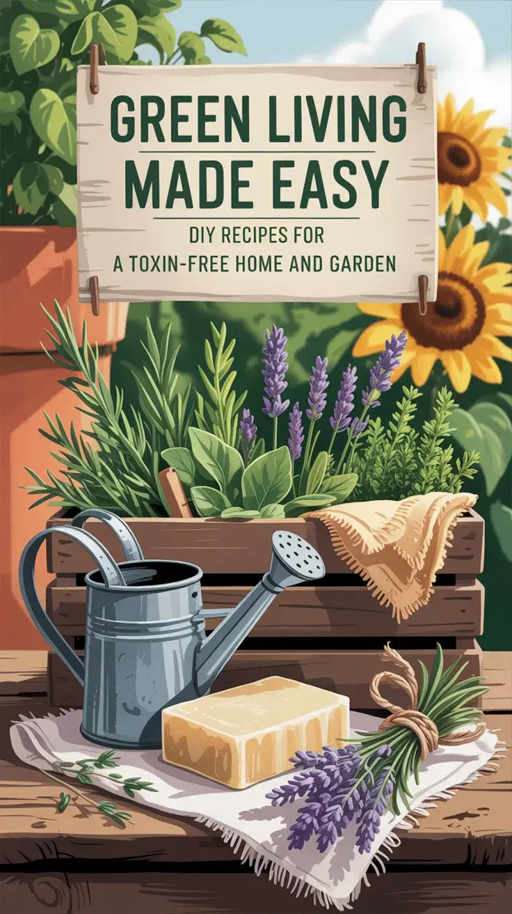Clean & Green Natural Recipes for Home and Garden-Robs Books