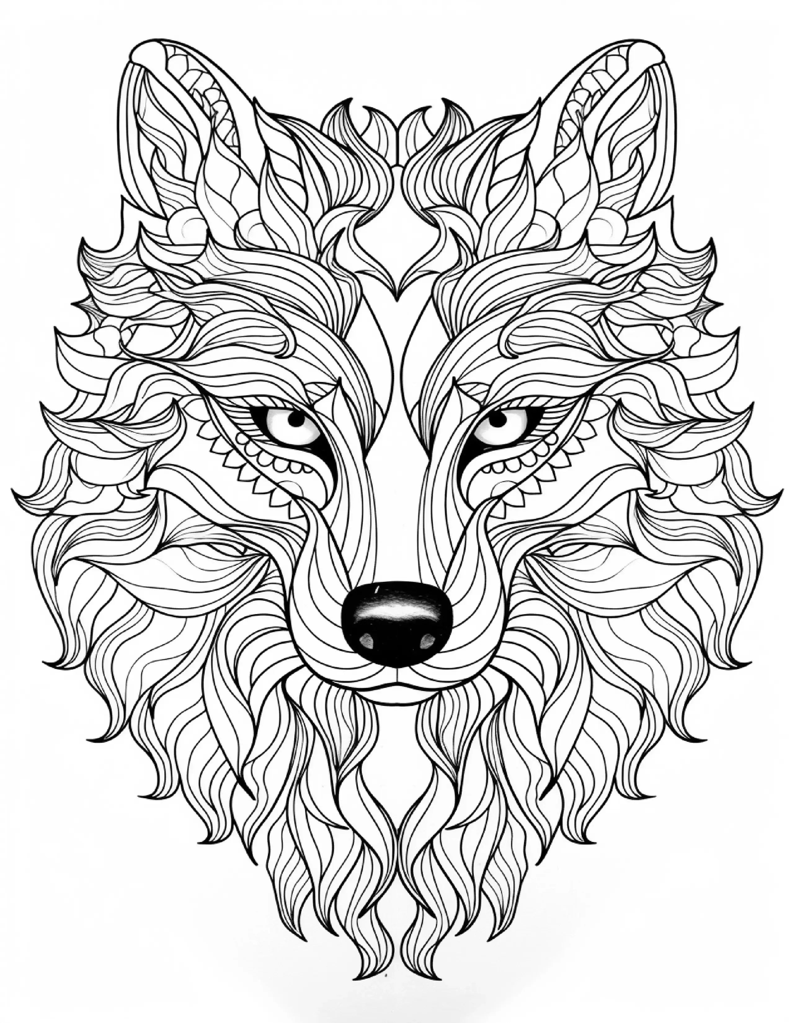 Animal mandala coloring pages for Adults 2 - Robs Books
