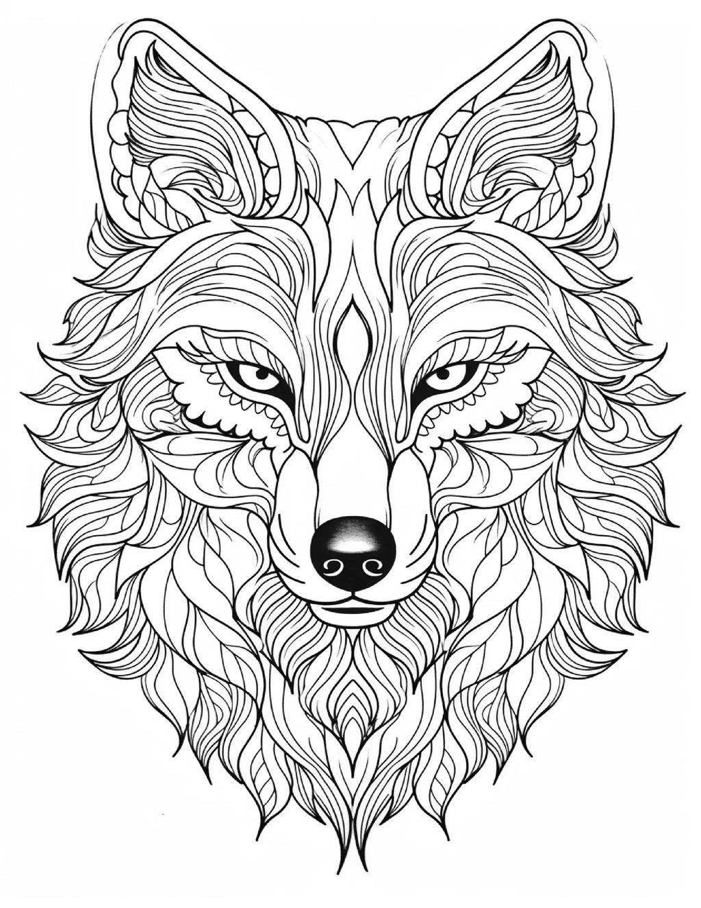 Animal mandala coloring pages for Adults 2 - Robs Books