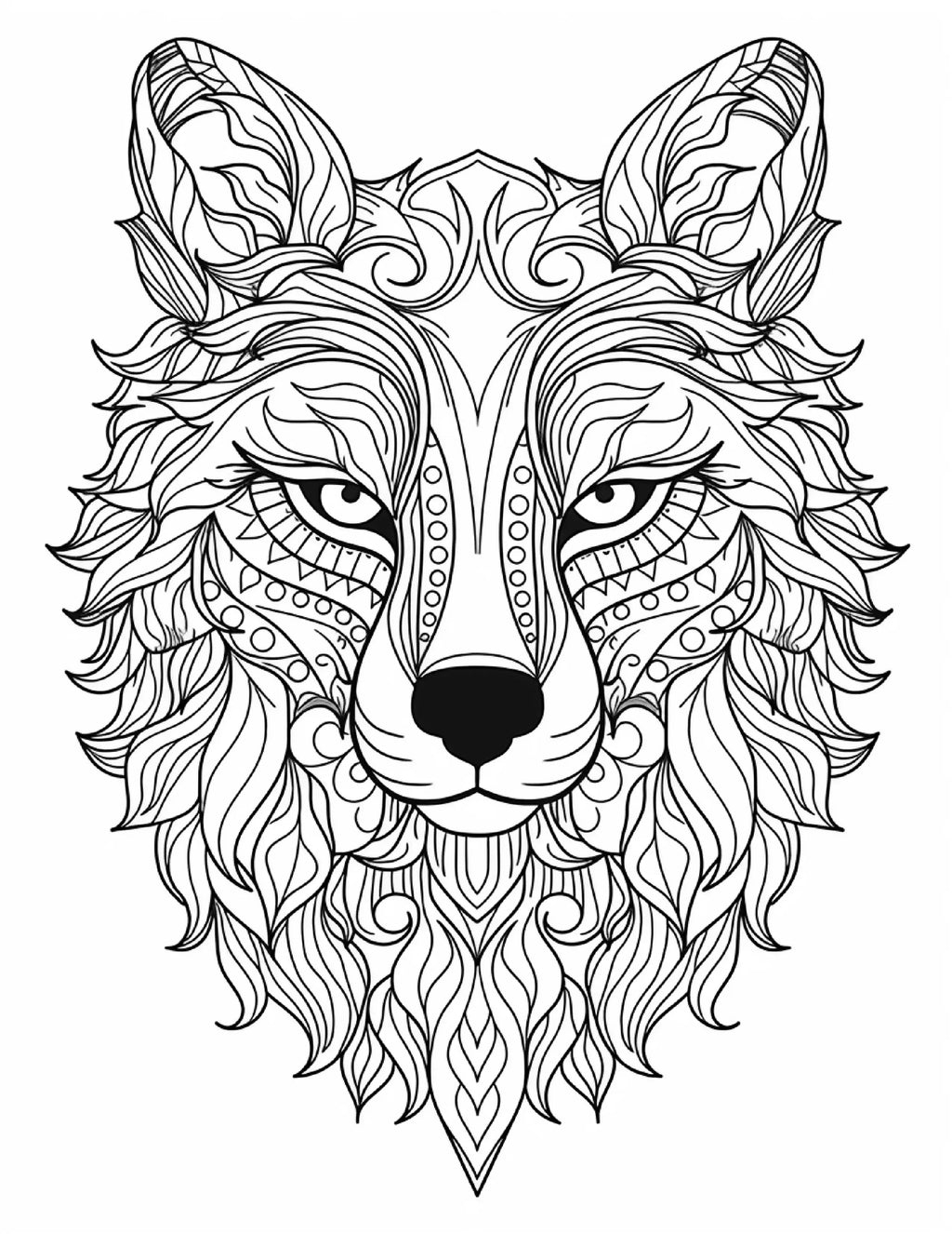 Animal mandala coloring pages for Adults 2 - Robs Books