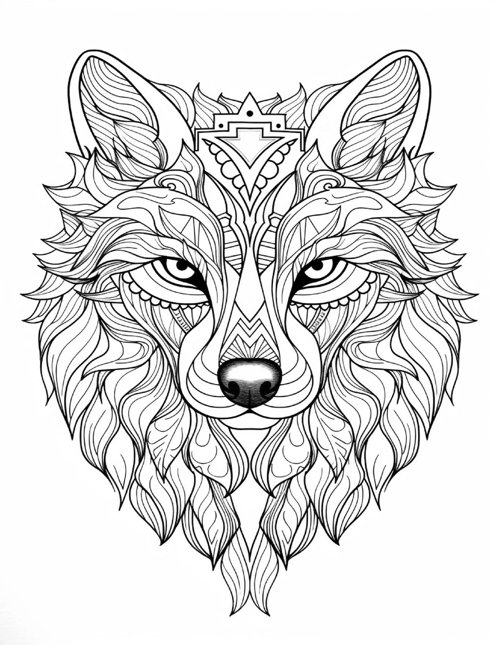 Animal mandala coloring pages for Adults 2 - Robs Books