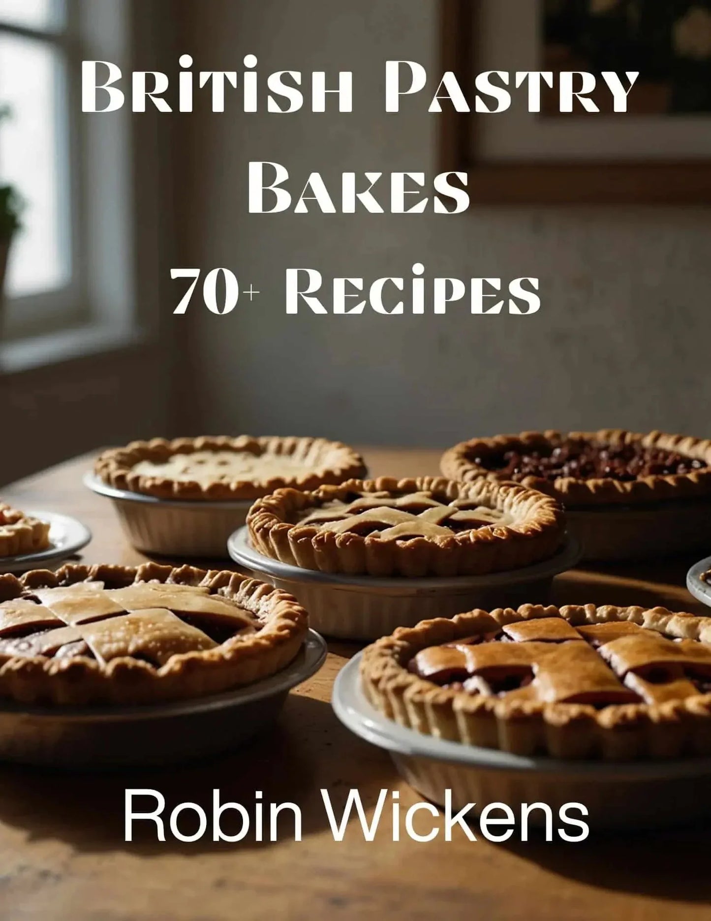 British Pastry Bakes - 70+ Recipes (illustrated)-Robs Books